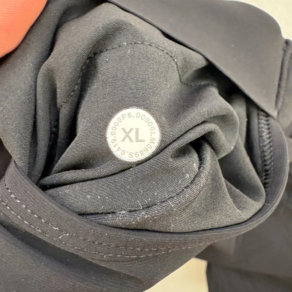 Lululemon Joggers Mens XL Black Surge Hybrid Pants Running Training Gym Track